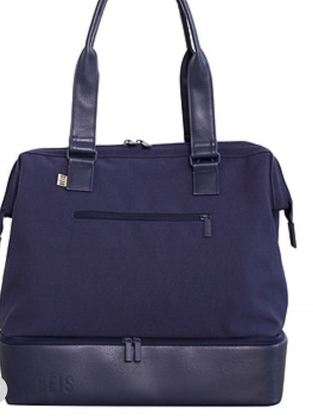 BEIS The Mini Weekender In Navy